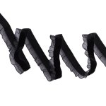 Ruban velours volant organza - mondial tissus