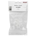 Sachet de 10 canettes plates transparentes pfaff - pfaff - mondial tissus