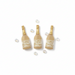 Sachet boutons fantaisie bouteilles de champagne - r�cr�atys - mondial tissus