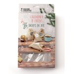 Sachets en jute calendrier de l'avent x24 - graine crative - mondial tissus