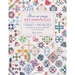 Sampler alice au pays des merveilles - 100 blocs - les ditions de saxe - mondial tissus