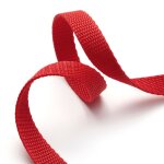 Sangle polypropyl�ne rouge - mondial tissus