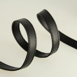 Sangle simili cuir noir 15 mm - mt - mondial tissus