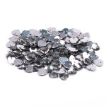 Sequin � coudre coeur argent 8x8mm - mt - mondial tissus