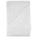 Serviette bb  capuche blanche - mondial tissus