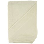 Serviette bb  capuche cru - mt - mondial tissus