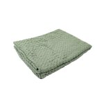 Serviette nid d'abeille kaki 50x100cm - mt - mondial tissus