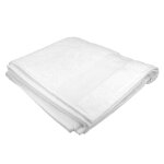 Serviette de toilette  broder blanche - mt - mondial tissus