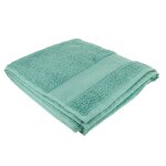 Serviette de toilette  broder verte - mondial tissus