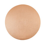 Set de table rond rversible perle cuivre - mt - mondial tissus