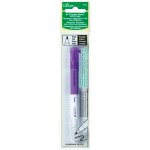 Stylo tissu effaable  l'air fin violet - clover - clover - mondial tissus