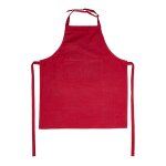 Tablier essentiel rouge - mt - mondial tissus