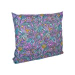 Taie 60x60cm exotic perruche multico - mt - mondial tissus