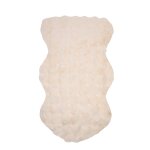 Tapis fausse fourrure cru 60x100cm - mt - mondial tissus