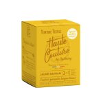 Teinture textile haute couture jaune safran - haute couture - mondial tissus