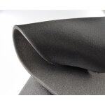 Tissu pour ciel de toit 190g / m� automobile mousse r�sille noir - mondial tissus