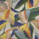 Tissu coton �pais henri fleurs multicolores - mt - mondial tissus