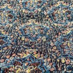 Tissu crpe 100% soie liberty bleu - liberty - mondial tissus