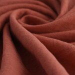 Tissu � draps double gaze rose cuit - mt - mondial tissus