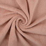 Tissu ponge coton premium spa rose - mt - mondial tissus