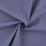 Tissu gabardine coton bio bleu jean - mondial tissus