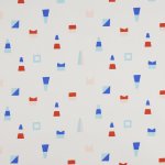 Tissu gabardine coton drapeaux - mt - mondial tissus