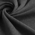 Tissu gabardine lgre gris fonc - mondial tissus