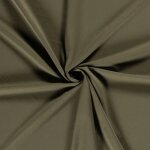Tissu gabardine poly viscose elasthanne histo vert olive - mondial tissus