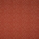 Tissu jersey de coton confetti terra cotta - mondial tissus
