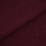 Tissu lainage manteau uni viscose laine bordeaux - mt - mondial tissus