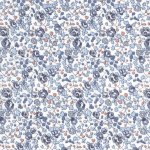 Tissu liberty lose bleu - liberty - mondial tissus