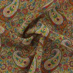 Tissu liberty soie crpe arabesques - liberty - mondial tissus