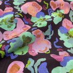 Tissu liberty soie crpe fleurs - liberty - mondial tissus