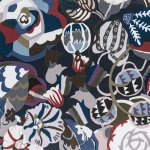 Tissu liberty soie satin gatsby fleurs - liberty - mondial tissus