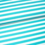 Tissu lycra et polyester recycl maillot bain et sport rayures turquoise - albstoffe - albstoffe - mondial ...