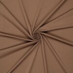 Maille lycra stretch maillot de bain unie peau taupe - mondial tissus