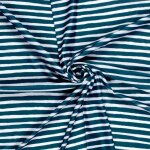 Tissu maillot de bain anti uv recycl ray marine blanc - mondial tissus