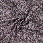 Tissu maillot de bain imprim lopard rsistant uv et chlore lilas - mondial tissus