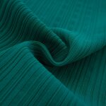 Tissu maillot de bain uv jacquard pais ctel vert meraude - origine france - mondial tissus