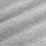 Tissu molleton sweat uni gris clair - mondial tissus
