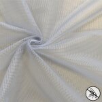 Tissu moustiquaire gris - 300cm - mondial tissus