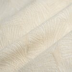 Tissu nappe jacquard anti - tache eve cru - mt - mondial tissus