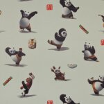 Tissu obscurcissant kung fu panda - mondial tissus
