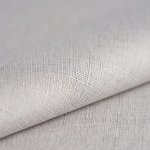 Tissu occultant slub gris clair - mondial tissus