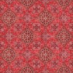 Tissu patchwork bandana rouge - mondial tissus