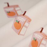 Tissu popeline coton brique jus rose - mt - mondial tissus