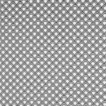 Tissu rideau ibiza lin mlang blanc imprim ventails noir - 140 cm - linder - mondial tissus