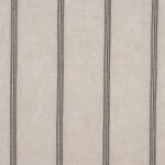 Tissu rideau sarah lin mlang naturel triple rayures fines noires - 290 cm - linder - mondial tissus ...