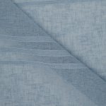 Tissu voilage bleu parfum  la lavande - 300cm - mt - mondial tissus