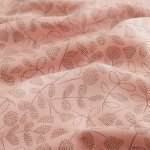 Tissu satin p�tale de rose flopoin rose - mt - mondial tissus